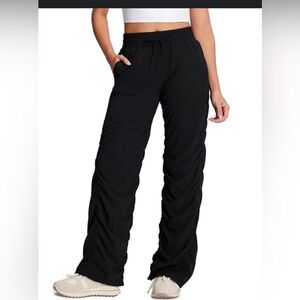 Under Armour Women's Black Ruched Joggers